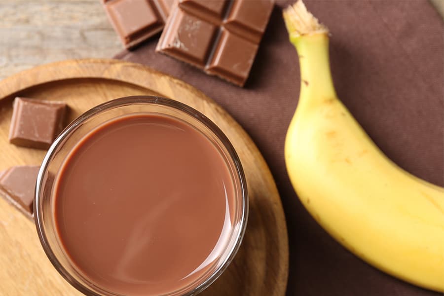 バナナとチョコレートの相乗効果