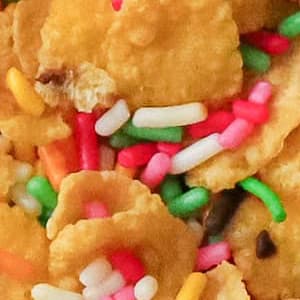 チョコスプレー＆コーンフレーク