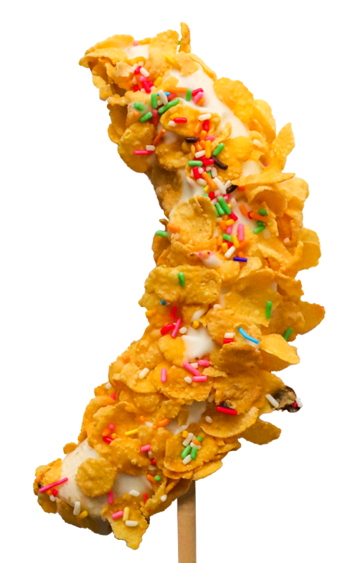 チョコスプレー＆コーンフレーク